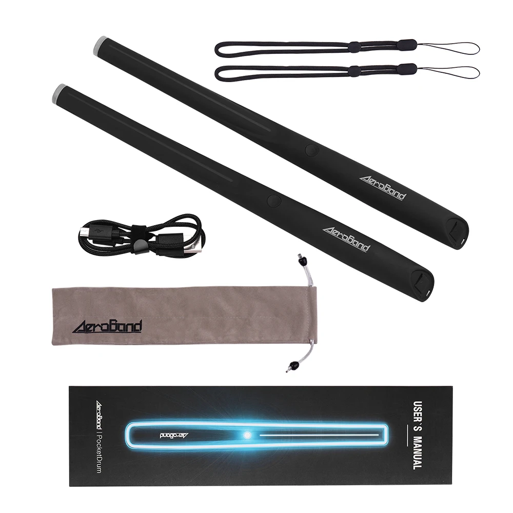 AeroBand DL-1903A PocketDrum Портативный воздуха барабанные палочки электронные Голень с