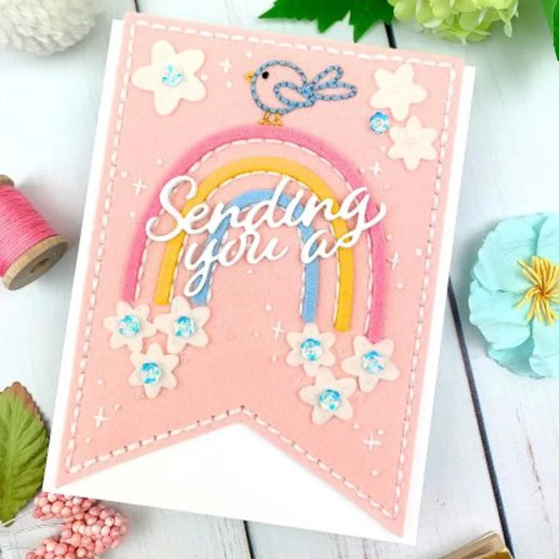 Cutting Dies Fruits Pineapple Cherry Lemon Bird Horse Mixed Geometry Tag Scallop Lace Edge Doodle Cover Frame 2020 #22