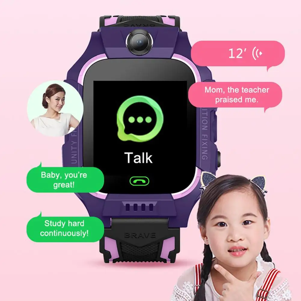 Z6 детские умные часы, детские часы, gps-трекер, камера SOS, напоминание о звонках, часы для IOS, Android, браслет для детей