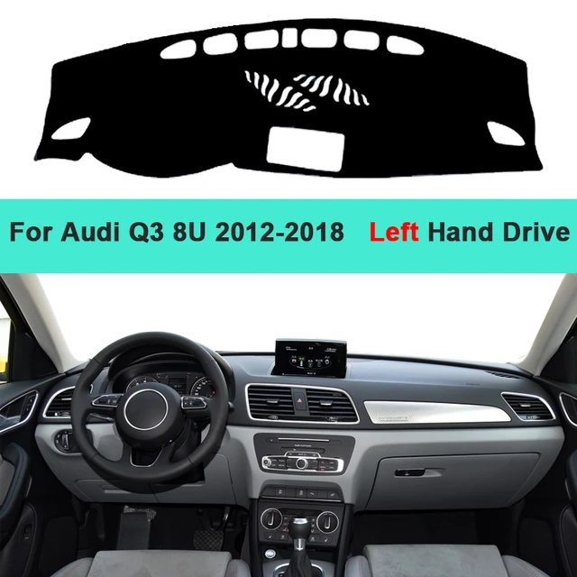 Auto Innere Dashboard Abdeckung Dash matte Teppich Kissen Für Audi Q3 8U  2012 2013 2014 2015 2016 2017 2018 Zubehör S-linie RS - AliExpress