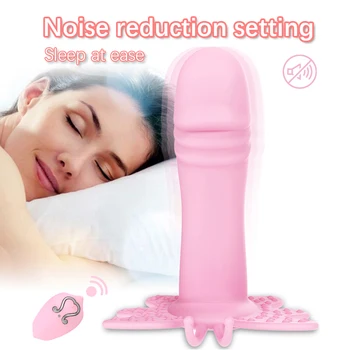 Remote Vibrator Dildo Butterfly Wearable Vibrating Panties Female Masturbators Nipple Clitoris Vagina Massage Sex Toys For Women 4