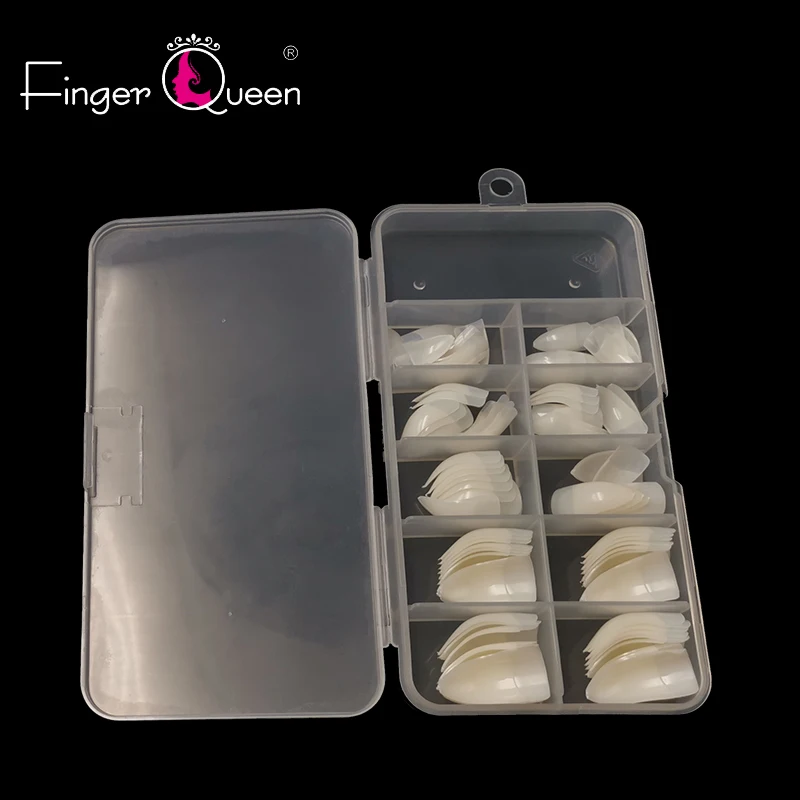 Finger Queen Eagle накладные ногти 100 шт. + коробка ультратонкие в виде орла прозрачные