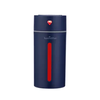 

Ultrasonic Air Humidifier Cup Aroma Diffuser Air Purifier Mist Maker USB With LED Lights For Home Car Office