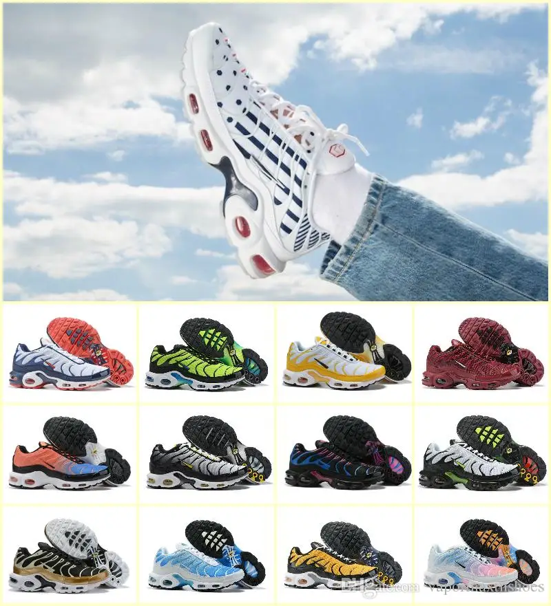 

Sales 2019 Original Mens Tn Running Shoes Tn Plus Chaussures Designer Fashion Women Breathable Mesh Luxury Running Shoes