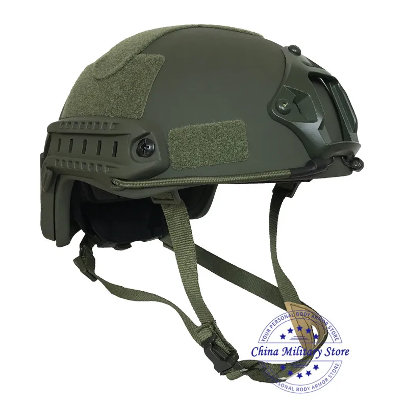 FAST Bulletproof Ballistic Helmet US Standard NIJ IIIA Aramid For Police Guard Safety Protection
