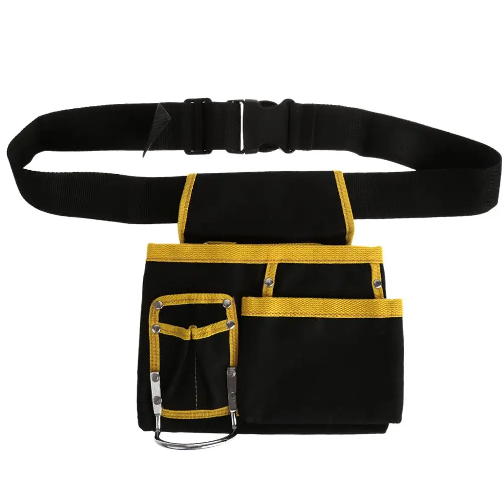 Multi-functional Electrician Tool Bag Waist Pouch Belt Storage Holder Organizer Electricians Tool Pouch Kit Bag DropShip rolling tool bag Tool Storage Items