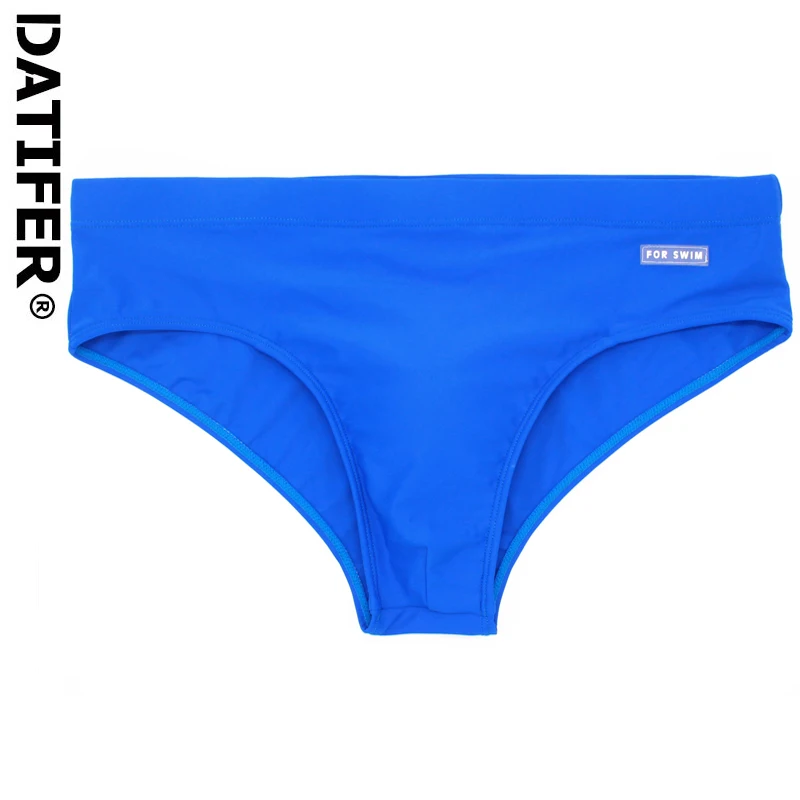 2022 Swimming Briefs Men's Swimwear Low Sexy Swimwear Boxers Men's Swim Brief Solid Swim Brief