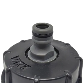 

1/2'' IBC Adapter Reducer Connector Decompressor Garden Hose Lock Water Pipe Tap Storage Tank Fitting Butt