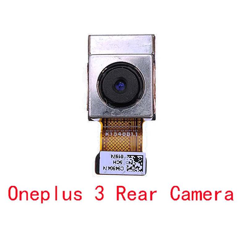 Для Oneplus 3 One Plus 3T задняя фронтальная камера с гибким креплением для ремонта кабеля запасные части