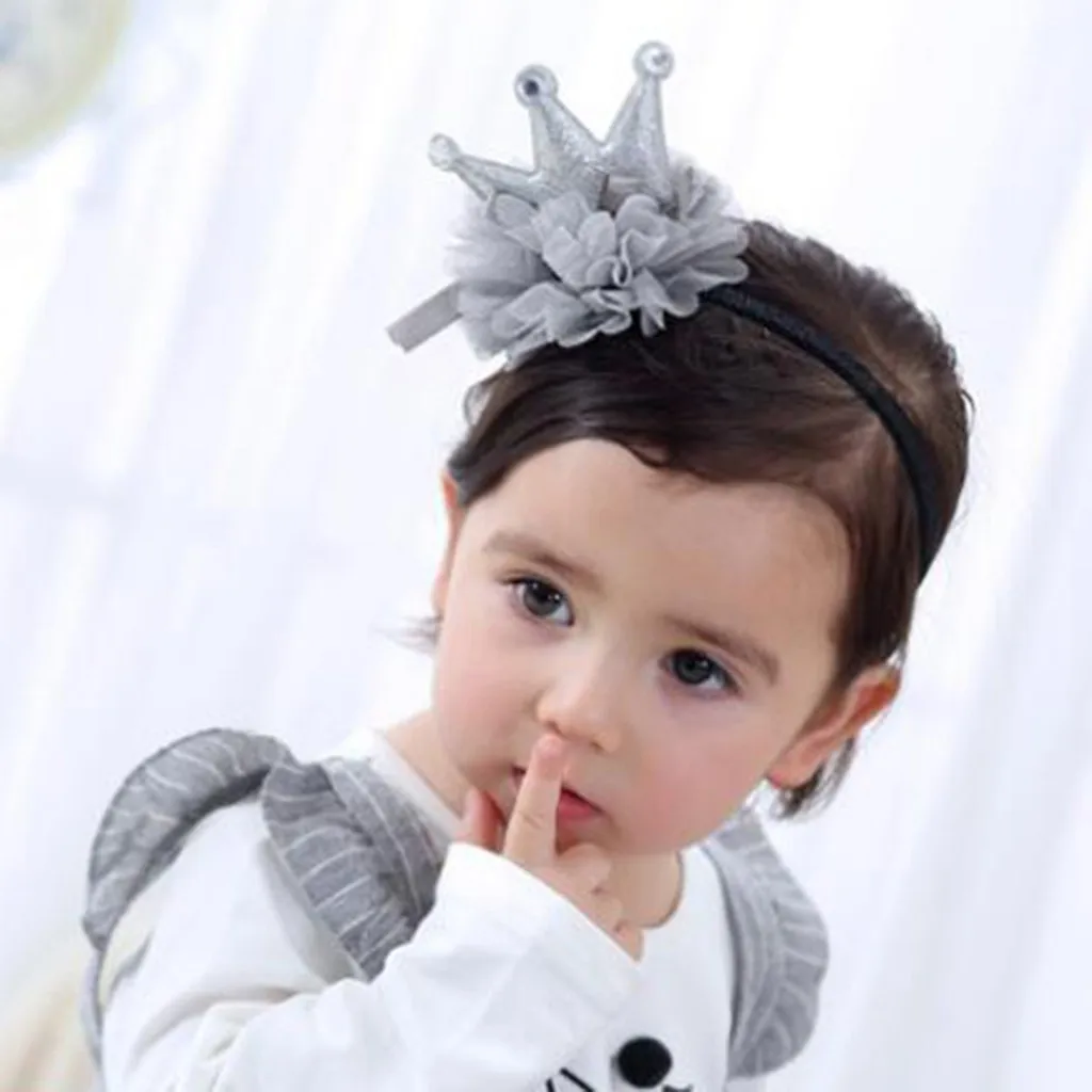 Baby Headband Little Princess Crown Cute crown hair accessory baby Beautiful Photography Props Newborn Infants Headwear