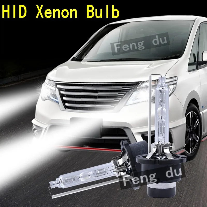 

2pcs For 2006-2016 Nissan SERENA C25 C26 d2 4300K 6000K 8000K HID Xenon Bulb car Headlight xenon lamp Low Beam Headlight Refit