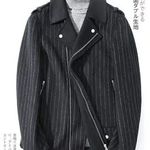 Мужское шерстяное пальто высокого качества/зимняя однотонная мужская куртка/мужская куртка