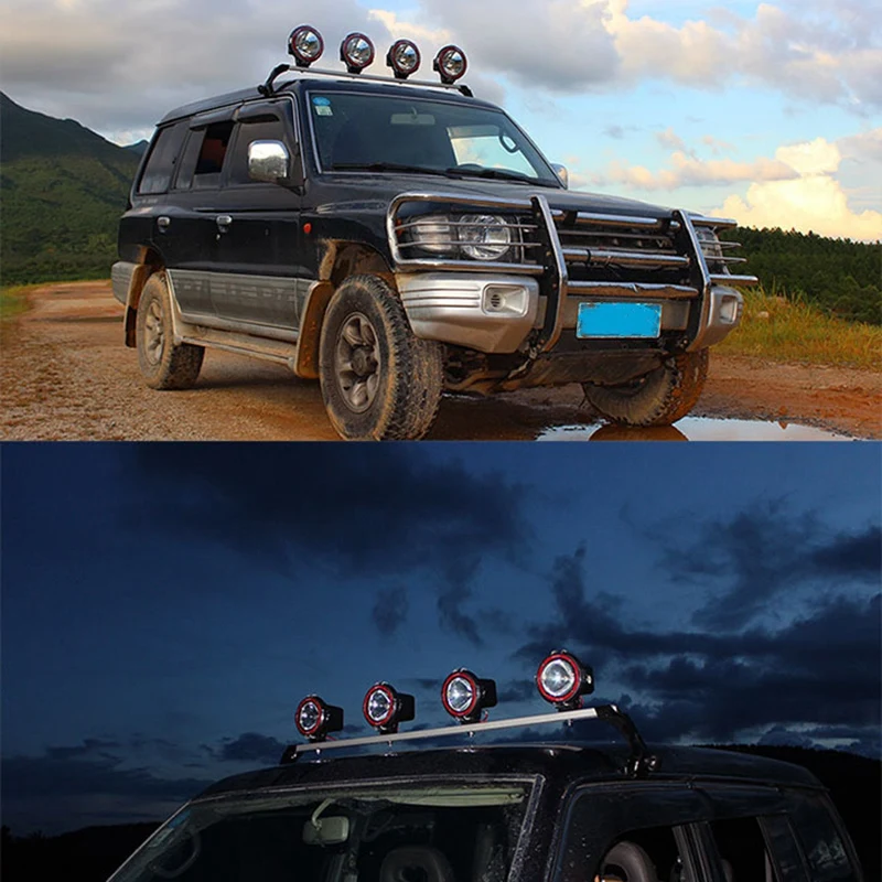 2x7 дюймов 100 Вт светодиодные фары HID Xenon пятна 4x4 рабочими электрическими схемами внедорожный свет работы 12 707A