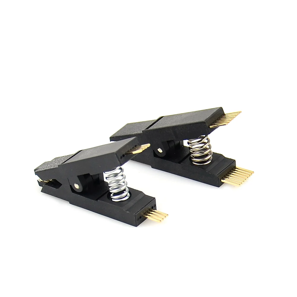 Programmer Testing Clip SOP8 SOP16 SOP SOIC 8 SOIC 16 SOIC8 SOIC16 SOIC8 DIP16 DIP 8 Pin DIP 16 Pin IC Test Clamp without cable ic test clamp