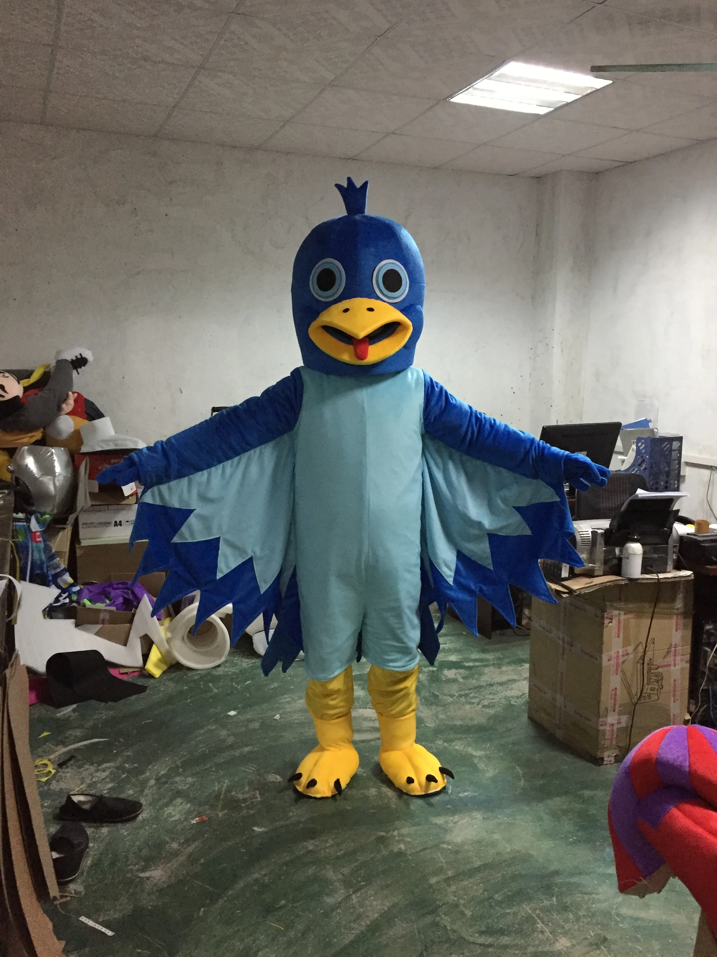 Eagle Falcon Hawk Mascot Costume Fancy Anime Cosplay Kits Mascotte Carnival Cartoon Character Suit Halloween Gift | Тематическая