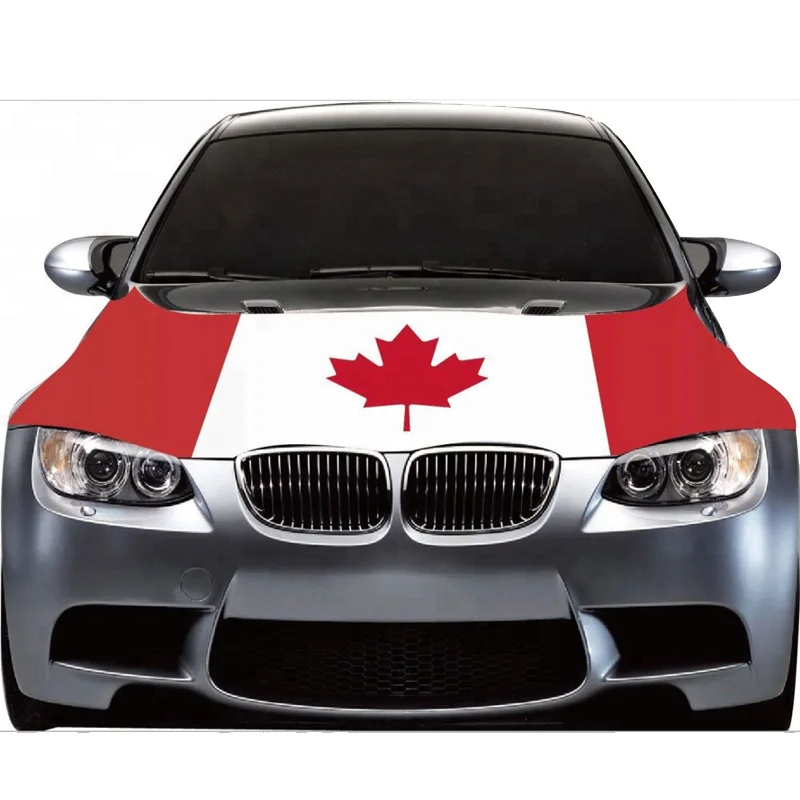 

Morning custom flag Canada national flag car hook cover flag car enginee cover flag