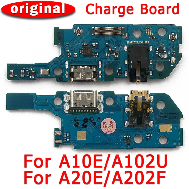 Оригинальная зарядная плата для Samsung A10e A20e A102 A202 порт зарядки с USB разъемом
