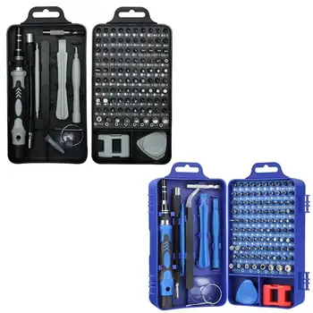 

117 in 1 Screwdriver Set of Screw Driver Bit Set Multi-function Precision Mobile Phone Repair Device Hand Tools Torx Hex
