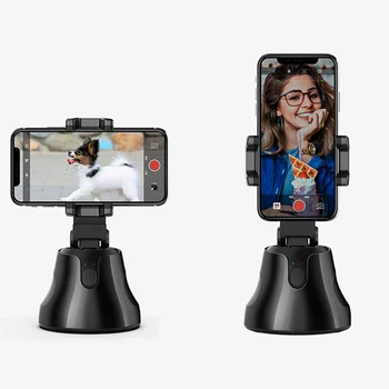 

Portable All-in-one Auto Smart Shooting Selfie Stick , 360 Rotation Auto Face Tracking Object Tracking Camera Phone Holder