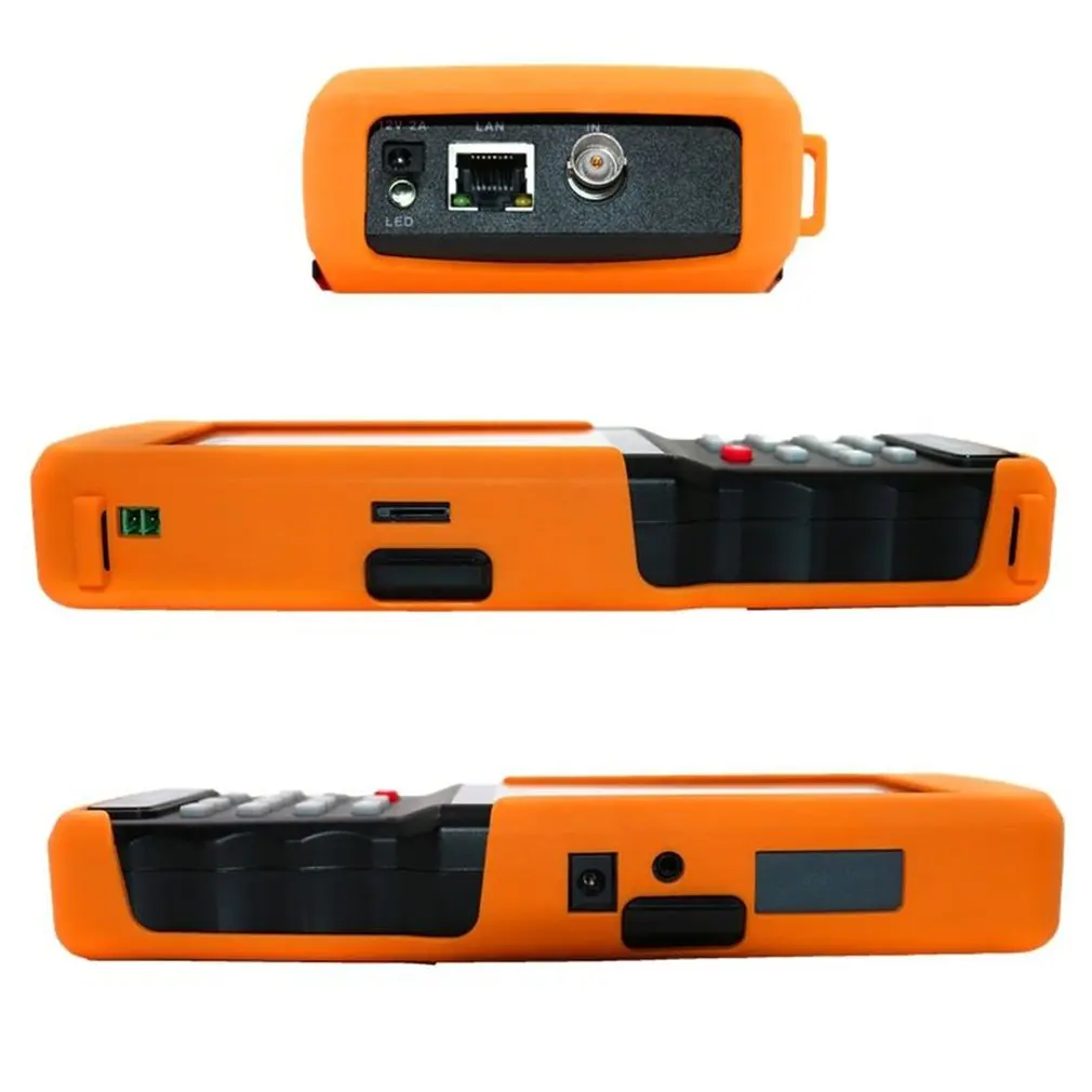 4,3 дюймов разрешение 800*480 ips HD экран Горизонтальная Вертикальная ip-камера 110V HD видео монитор ручной сетевой тестер