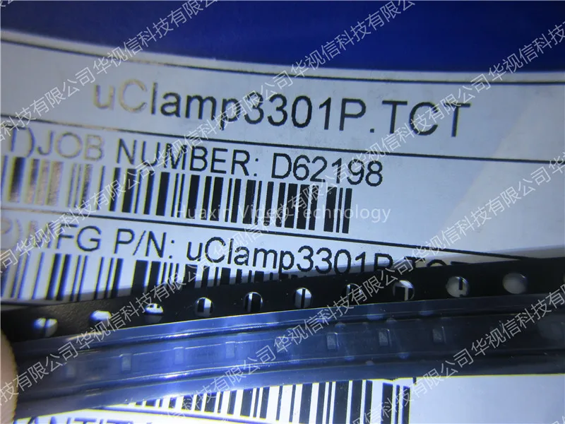 UCLAMP3301P. TCT ESD подавители/TVS Диоды UCLAMP 1 линия ESD чип защиты
