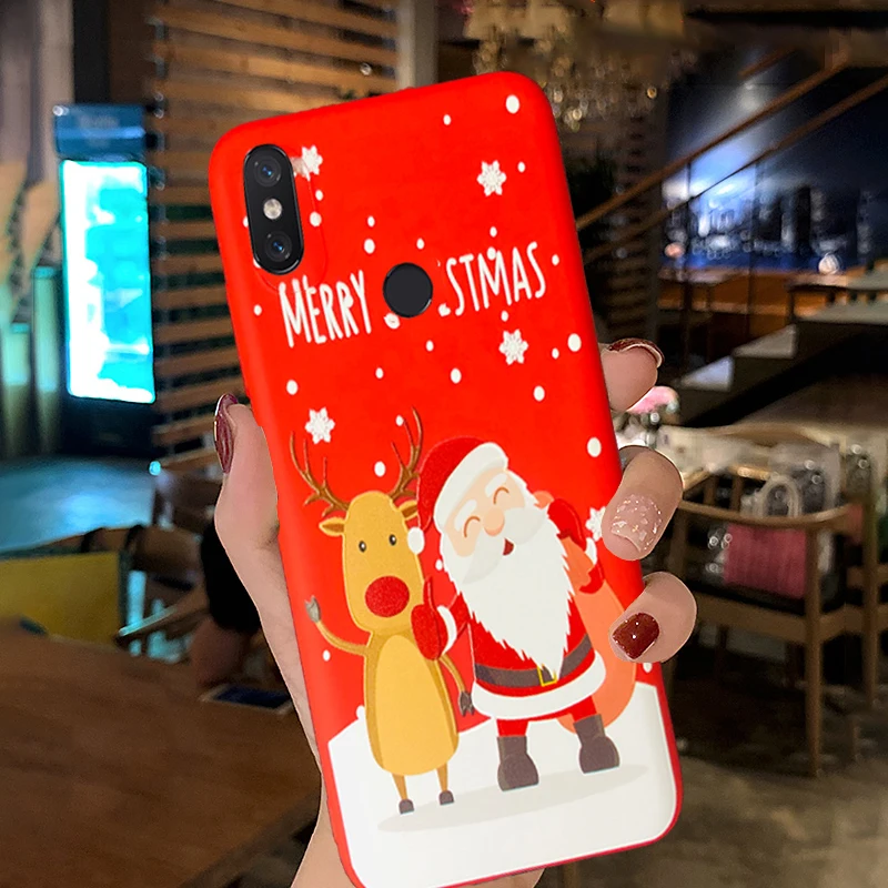 Мягкий ТПУ силиконовый чехол для xiaomi mi 9 9t pro Рождественский подарок для xiaomi a2 a3 lite mi cc9 cc9e 9 se 9x8 Ультратонкий чехол-накладка