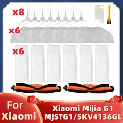 Repuesto para Robot aspirador Xiaomi Mijia Mi Essential G1 MJSTG1 Skv4136gl, piezas de repuesto, cepillo lateral principal, filtro Hepa, fregona, trapo