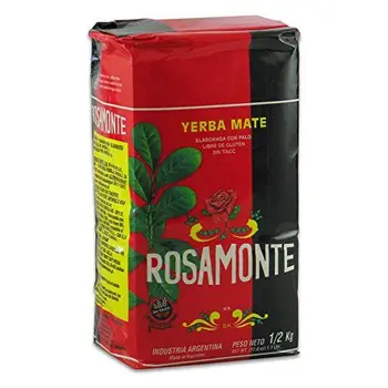 

Rosamonte Elaborada Con Palo Yerba Mate with stems 0.5 kg [Grocery]