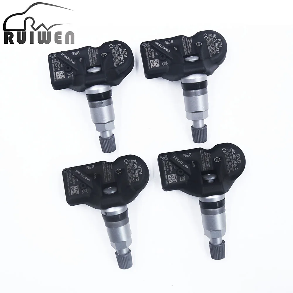 36106798872 Tire Pressure Sensor TPMS 433Mhz Car Monitoring System For BMW 5 6 7 MINI X1 X3 X4 F10 F11 E89 6874830 | Автомобили и