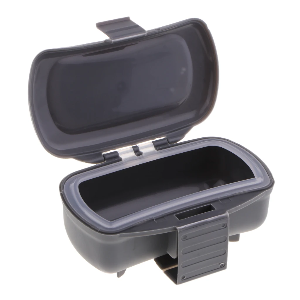 Portable Waterproof Fishing Live Baits Lures Box with Secure Latches Worms Earthworm Storage Case Pesca Fishing Tackle Boxes