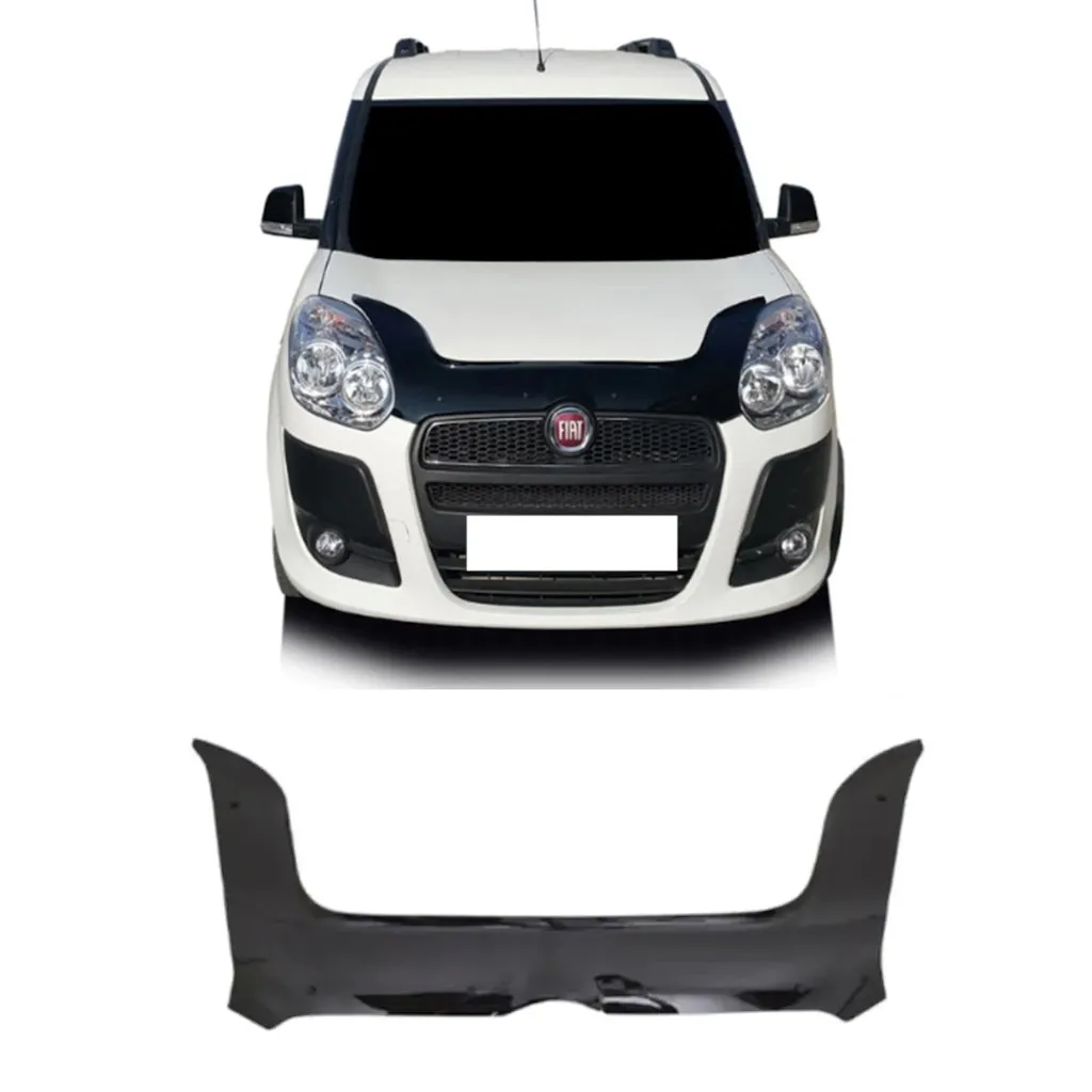 Для Fiat Doblo 2010 2011 2012 2013 2014 2015 спереди защита от насекомых капюшон дефлекторы