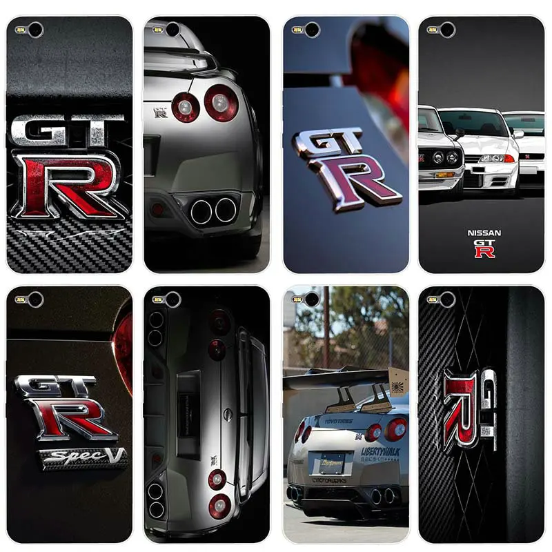 Fashion Nissan GTR Cars Logo Soft Transparent Phone Cases for HTC U11 Desire 530 630 626 628 816 820 One A9 E9 M7 M8 M9 M10 Plus | Мобильные