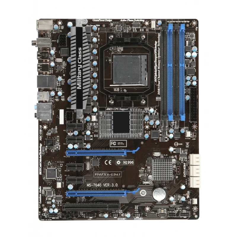 

For MSI 990FXA-GD65 Desktop Motherboard Socket AM3+ AMD DDR3 32G SATA3 USB3.0 100% tested intact