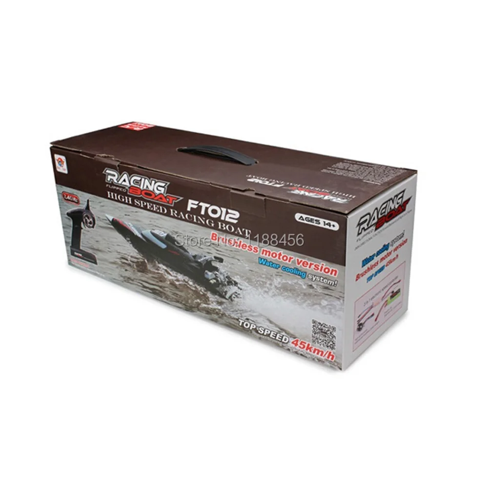New 100% Original Feilun FT012 Brushless Motor 4CH RC Boat Water Cooling High Speed Racing  45KM/H RTF 2.4GHz 6
