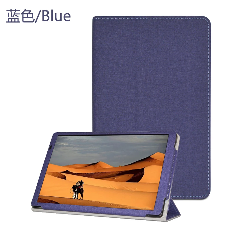 Чехол из искусственной кожи для Teclast P10s 4G release 10," планшетный ПК трехслойный чехол-подставка для P10HD 4G 10,1 дюймов корпус+ подарки - Цвет: P10S-ZH-Blue