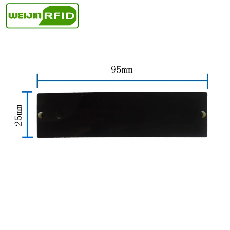 UHF rfid металлическая бирка 915 МГц 868 МГц Alien higgs3 EPC 5 шт. 95*25*3,7 мм длинный диапазон прямоугольник PCB умная Пассивная RFID Метка