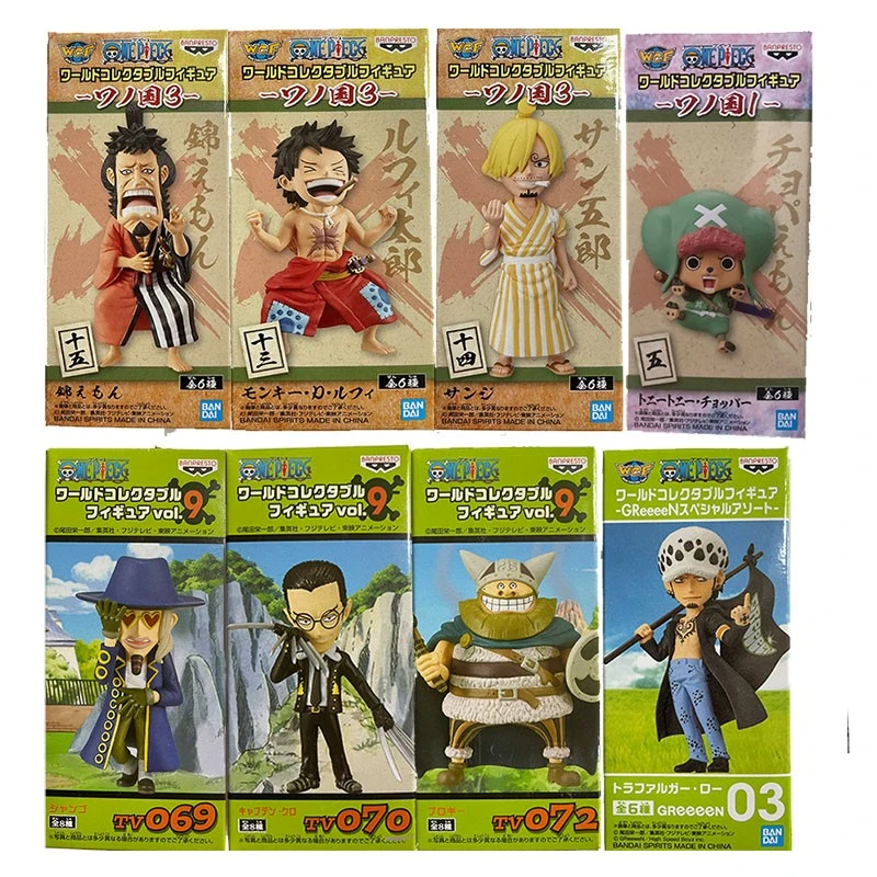 Original Wcf One Piece Action Figure Toys Luffy Zoro Usopp Sanji Nami Big Mom Marine Cp9 7cm Collectibles Pvc Model Gift Dolls Blind Box Aliexpress