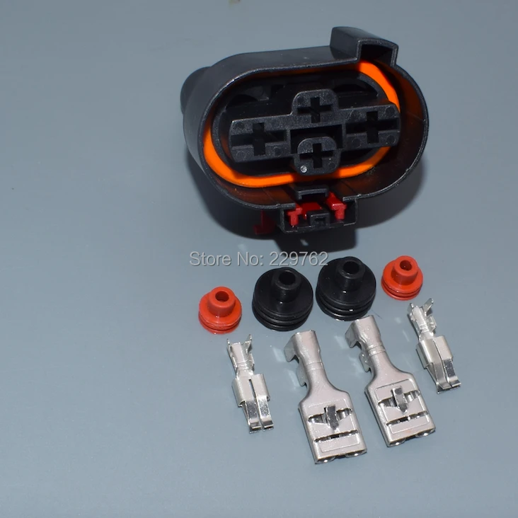 Shhworld Sea 4pin для VW для Audi Golf электронный штекер вентилятора Авто Водонепроницаемый Жгут проводов Кабельный разъем 1K0906234