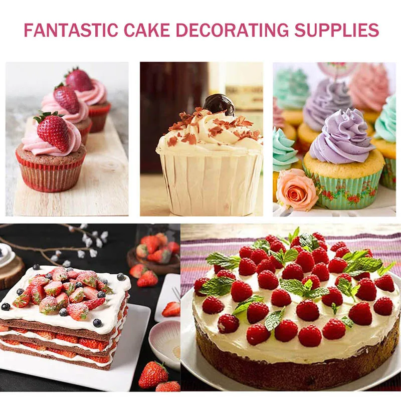 Rotating Cake Turntable Aluminum Alloy Cupcake Spinner With Non-Slip Rubber  Base Cake Decorating Tools For Cake Dessert For - AliExpress