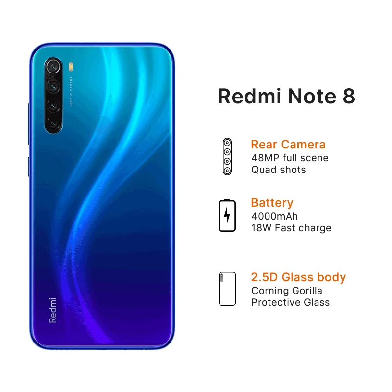 Глобальная версия Смартфон Xiaomi Redmi Note 8 3GB 32GB