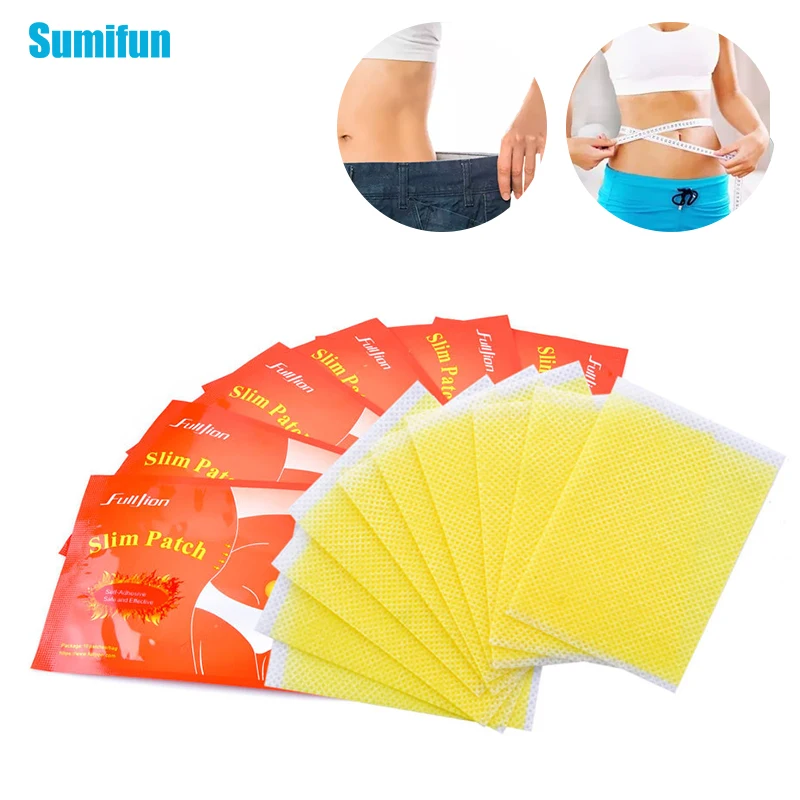 Sumifun 60 шт. пластырь для похудения, пластырь для пупка, для похудения, сжигание жира, китайский натуральный пластырь из трав, медицинская пластырь D2429