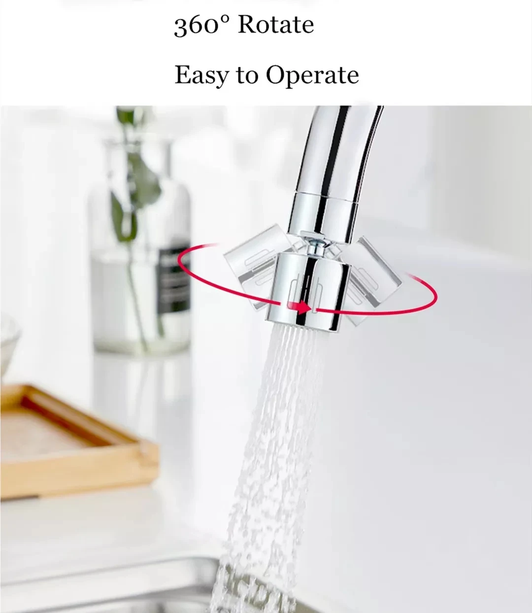 DXSZ001-1 Kitchen Faucet Bubbler 360-Degree Double Modes 2-flow Splash-proof from Xiaomi youpin DXSZ001-1 Kitchen Faucet Bubbler 360-Degree Double Modes 2-flow Splash-proof from Xiaomi youpin