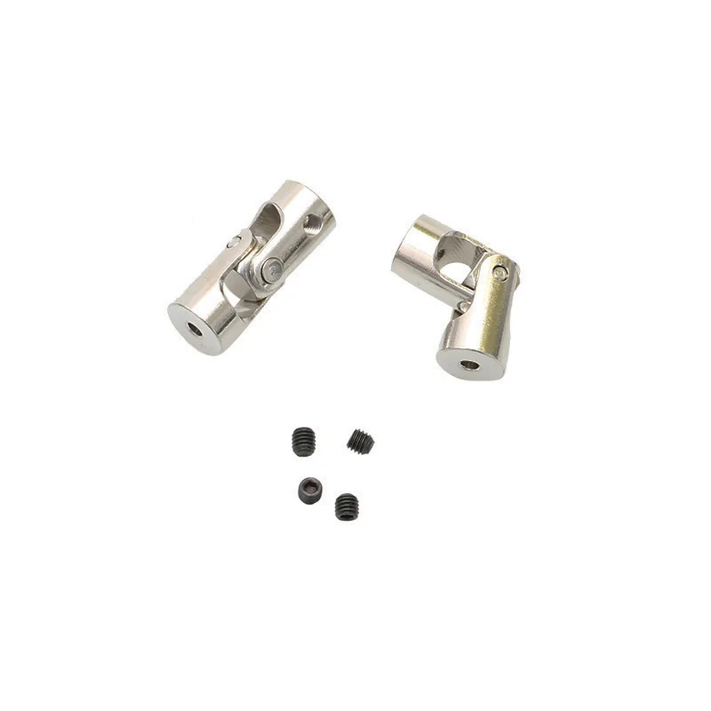 2PCS Stainless Steel Drive Shaft Universal Joint Gimbal Coupling Cardan Outer Diameter 8/9/11/15/16mm for DIY RC Car Boat