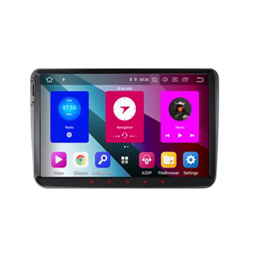 A-Sure " 8 ядерный 4 Гб ОЗУ Android 9 радио gps Navi для Volkswagen VW Tiguan Polo Golf 5 6 Passat Caddy Transporter Touran Sharan - Цвет: ONLY Radio