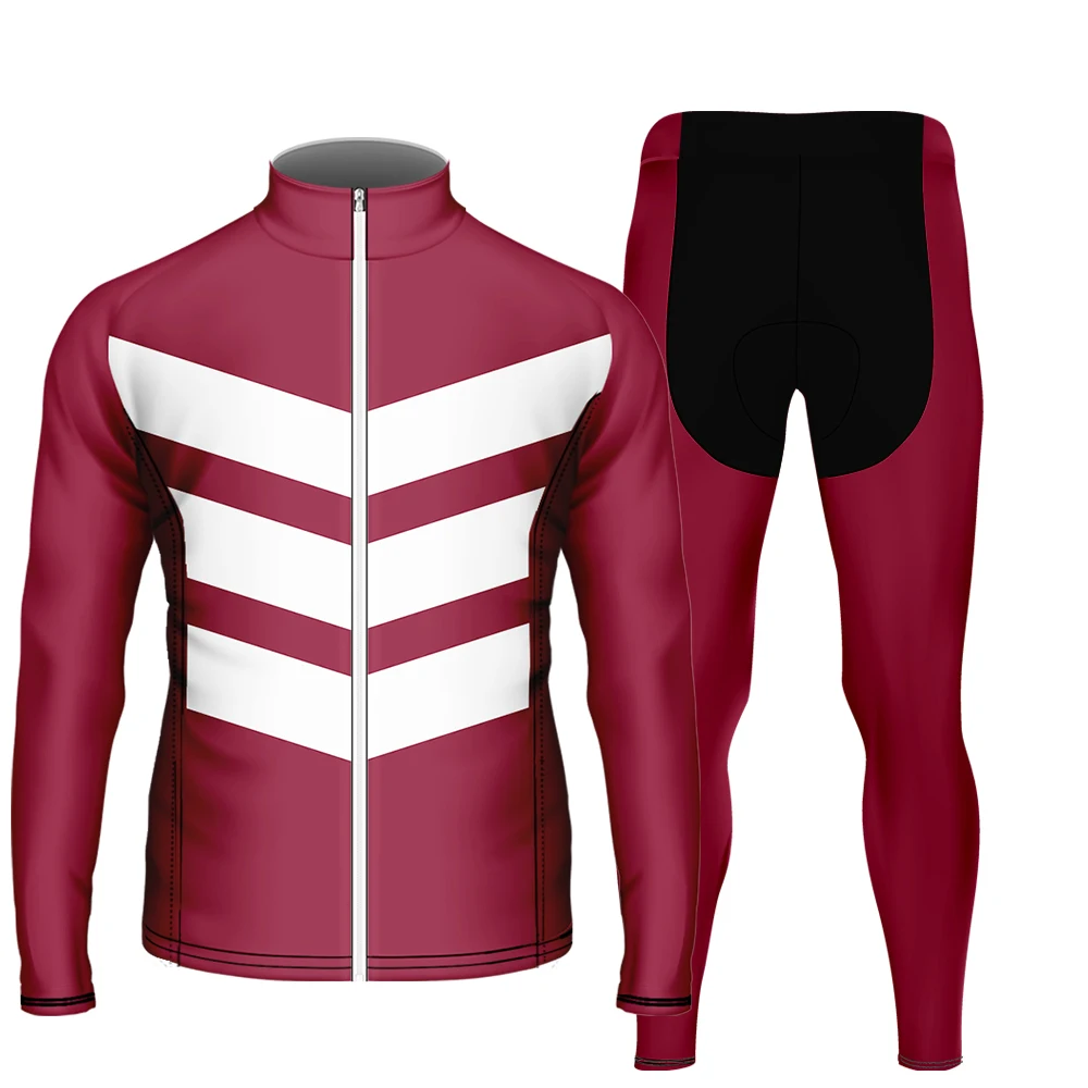 3D Cycling Jersey Long Sleeve Top Trousers Bib Set Irregular Line Quick-Dry Fashion Hip Hop Casual Outdoor Fitness Sportswear | Спорт и