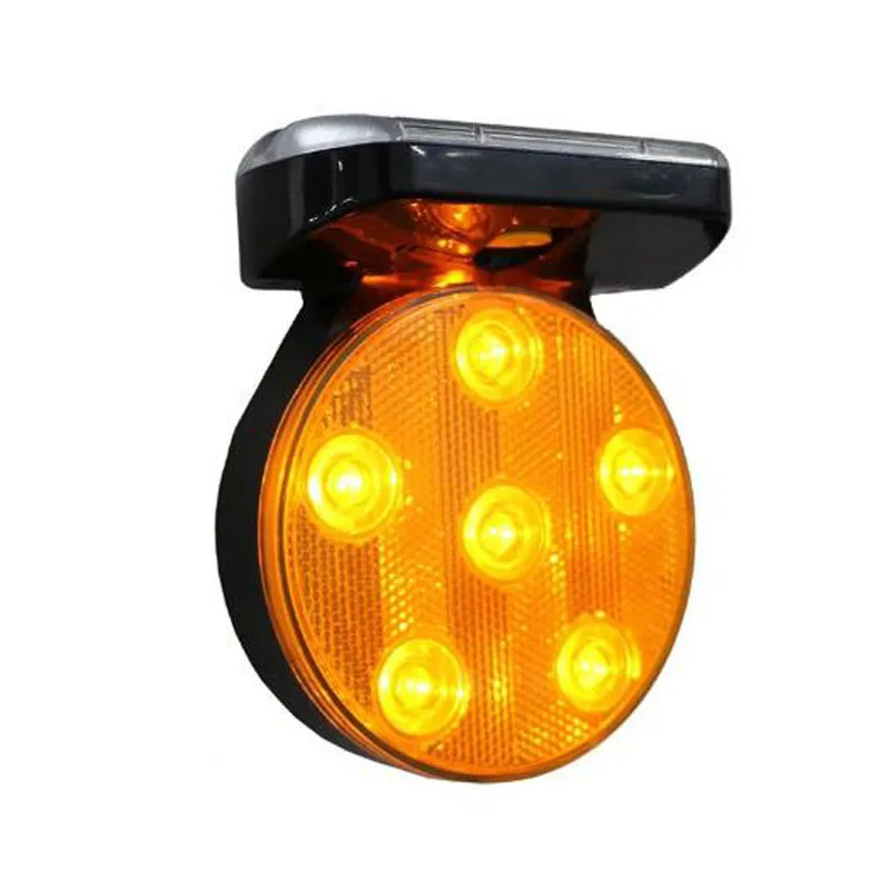 Магнит Тип 6LED Солнечный Предупреждение светильник для грузовика эффективным способом доставки, солнечный грузовик светильник с магнитом