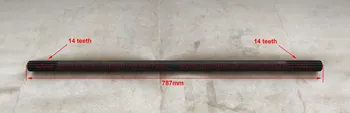 

554.42.205C Shaft, JINMA JM tractors parts, JINMA JM 45-65HP Tractors, 450, 454, 500, 504, 550, 554, 600, 604, 654