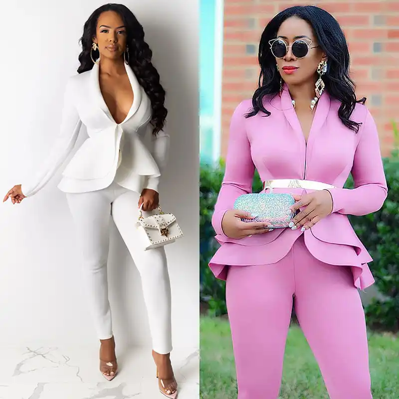 two piece office wear