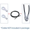 Gym Machine Accessories 5 MM Cable Ball Stopper Interface Port Components Fitness Equipment Chain Wire Port Joint Parts 5