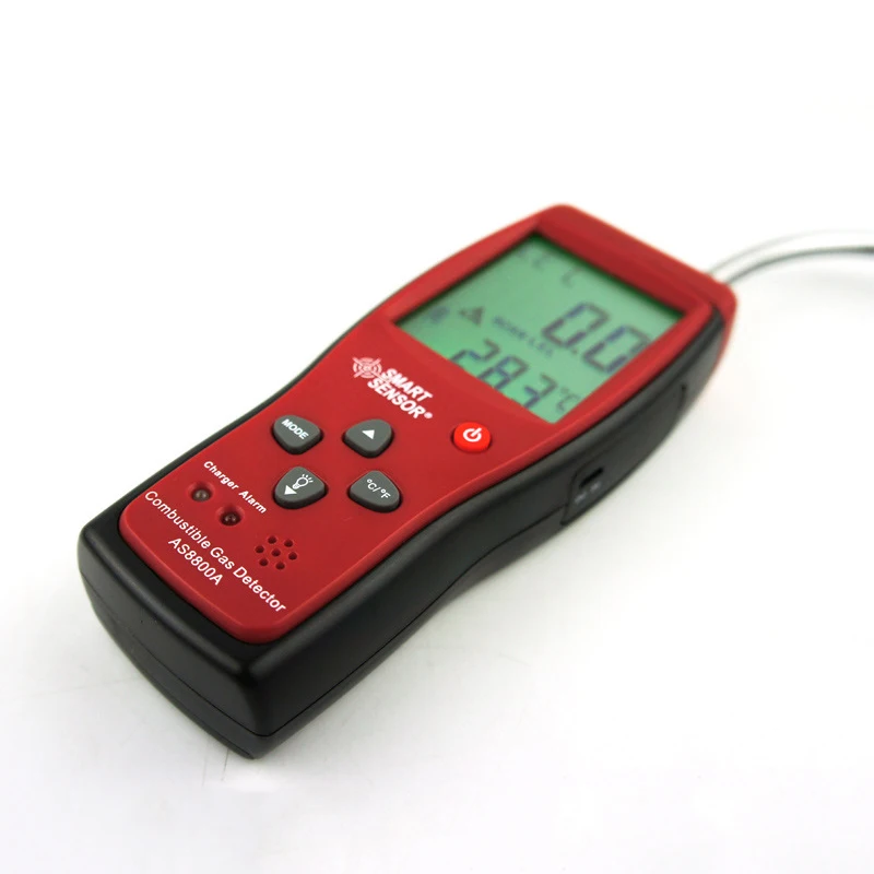 

Combustible Gas Detector Portable Gas Leak Location Analyzer Test Tool LCD Display New Arrival